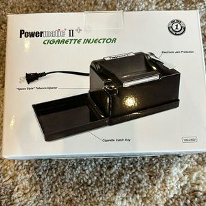Powermatic II Cigarette Injector. New in box. Never opened.